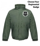 Regimental Regatta Waterproof Insulated Jacket - Choose Your Logo XS - 35/36 Inch Chest / Olive Green/Green Waterproof
