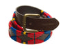 THE ROYAL ARTILLERY LEATHER POLO BELT