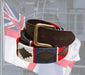 THE ROYAL NAVY LEATHER POLO BELT