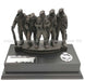Royal Tank Regiment Comet Crew Cold Cast Bronze Statue