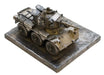 Military Statue - Saladin FV601 Armoured Car Cold Cast Bronze Military Statue
