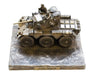 Military Statue - Saladin FV601 Armoured Car Cold Cast Bronze Military Statue