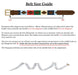 Royal Military Academy Sandhurst Leather Polo Belt Regimental