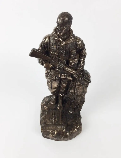SAS Trooper Soldier Cold Cast Bronze Military Statue Military Statue