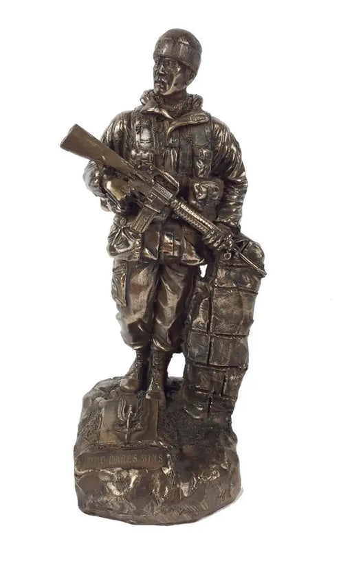 SAS Trooper Soldier Cold Cast Bronze Military Statue Military Statue