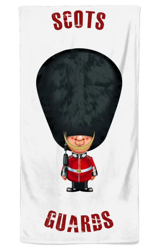 Scots Guards Beach Towel Beach Towel