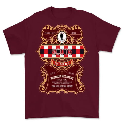 SCOTS GUARDS BEER Printed T-Shirt