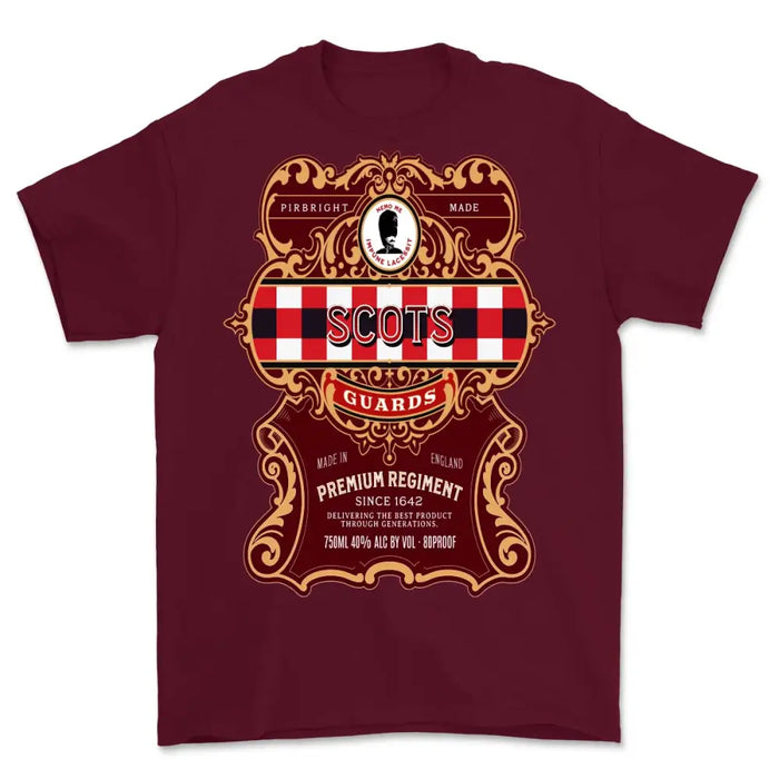 SCOTS GUARDS BEER Printed T-Shirt