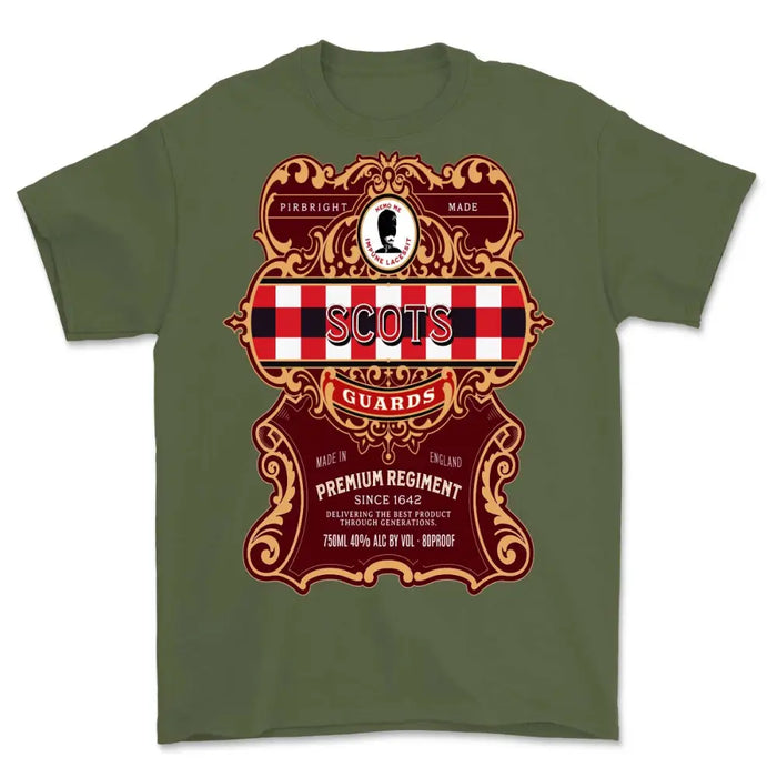 SCOTS GUARDS BEER Printed T-Shirt