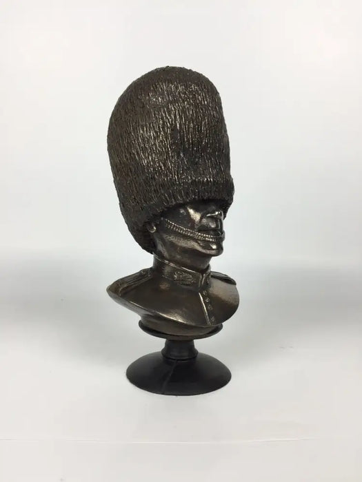 Military Statue - Scots Guards Bust Cold Cast Bronze Military Statue Sculpture