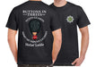 SCOTS GUARDS BUTTONS IN THREE'S DOUBLE PRINT T-Shirt