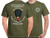 SCOTS GUARDS BUTTONS IN THREE'S DOUBLE PRINT T-Shirt