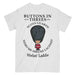 SCOTS GUARDS BUTTONS IN THREE'S Military Printed T-Shirt