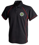 POLO Shirt - The Scots Guards Performance Polo 'Multi Logo Options Build Your Own Shirt'