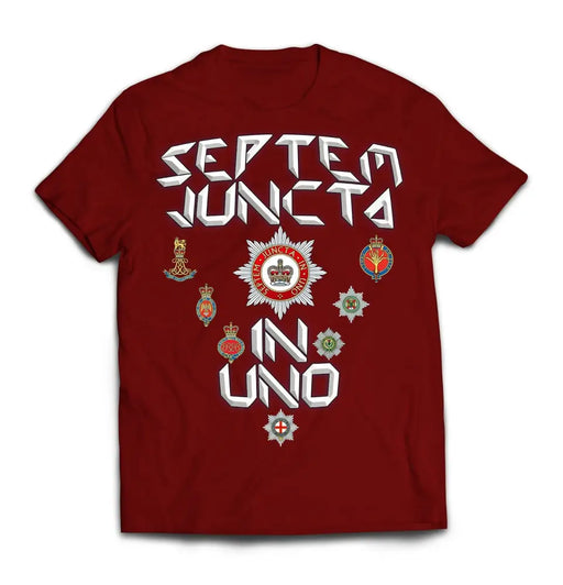 T-Shirt - Septem Juncta In Uno Guards Printed T-Shirt