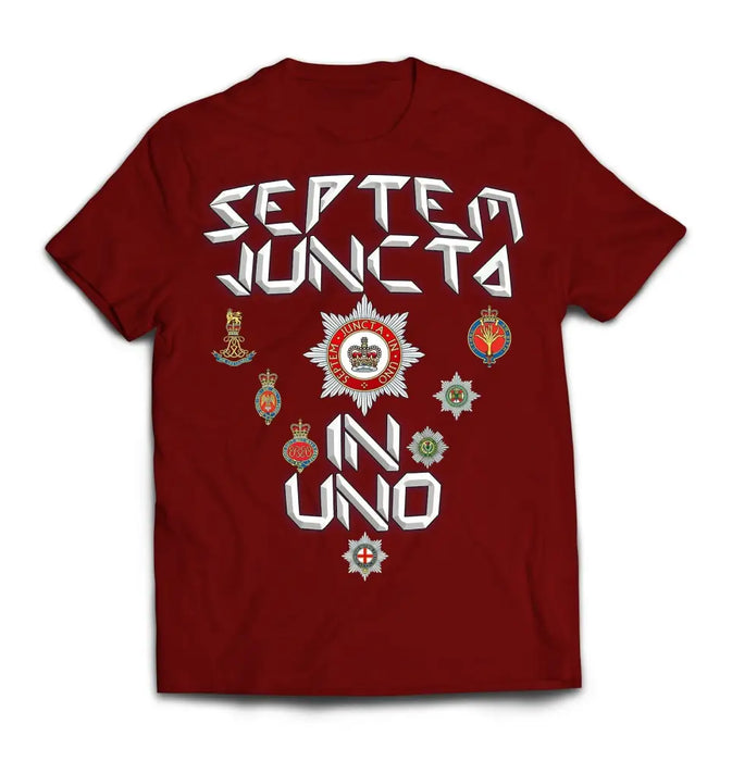 T-Shirt - Septem Juncta In Uno Guards Printed T-Shirt