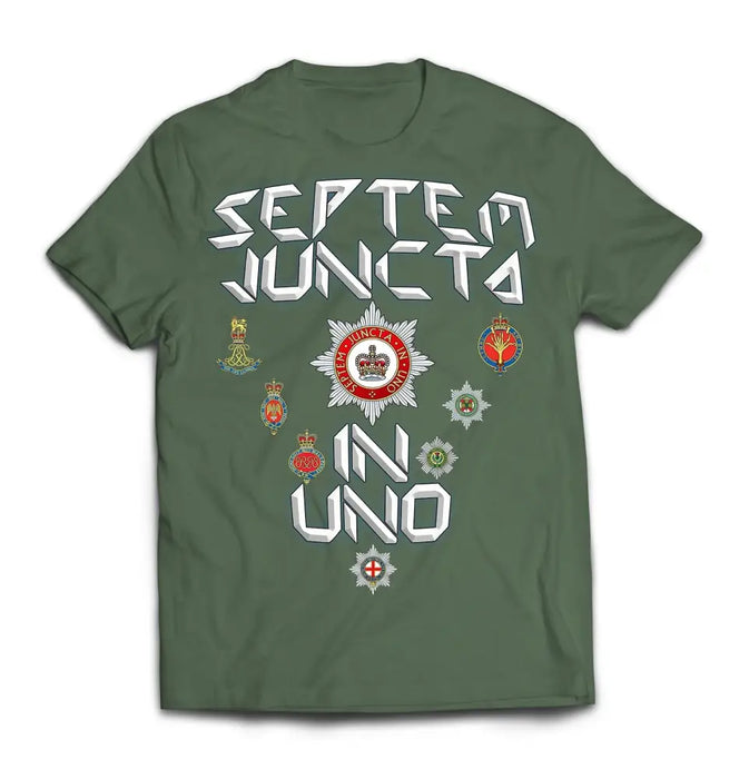 T-Shirt - Septem Juncta In Uno Guards Printed T-Shirt