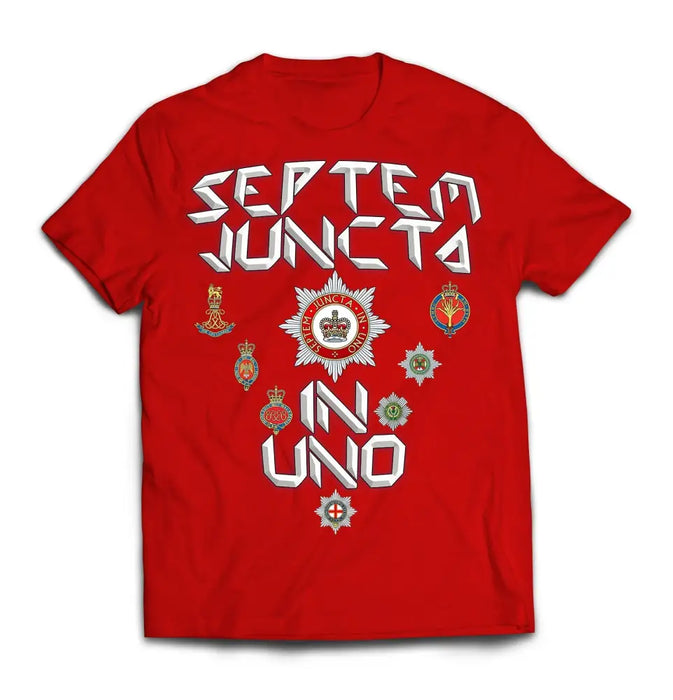 T-Shirt - Septem Juncta In Uno Guards Printed T-Shirt