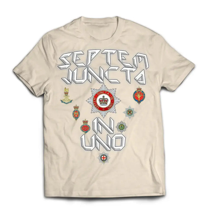 T-Shirt - Septem Juncta In Uno Guards Printed T-Shirt