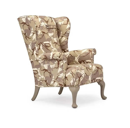 THE ARMY DESERT CAMO WING CHAIR Military Chair