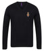 V Neck Sweater - The Blues And Royals Lightweight V Neck Sweater