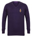V Neck Sweater - The Blues And Royals Lightweight V Neck Sweater