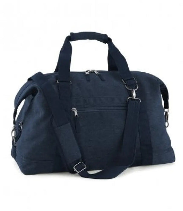 The Blues And Royals Vintage Canvas Satchel Oxford Navy Blue / One Size Bags & Satchels