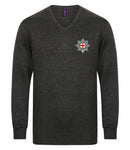 V Neck Sweater - The Coldstream Guards Lightweight V Neck Sweater