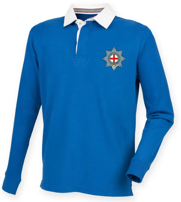 Rugby Shirts - The Coldstream Guards Premium Superfit Embroidered Rugby Shirt