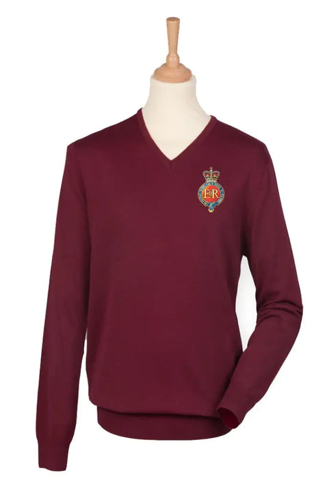 V Neck Sweater - The Household Cavalry Lightweight V Neck Sweater