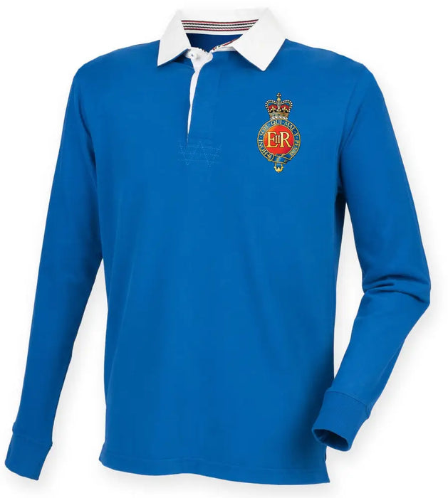 Rugby Shirts - The Household Cavalry Premium Superfit Embroidered Rugby Shirt