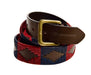 THE HOUSEHOLD DIVISION BRB LEATHER BELT