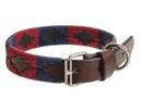 THE HOUSEHOLD DIVISION BRB LEATHER DOG COLLAR