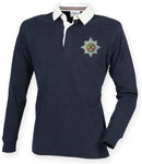 Rugby Shirts - The Irish Guards Premium Superfit Embroidered Rugby Shirt