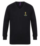 The Life Guards Lightweight V Neck Sweater Xxs 32’ / Navy Blue