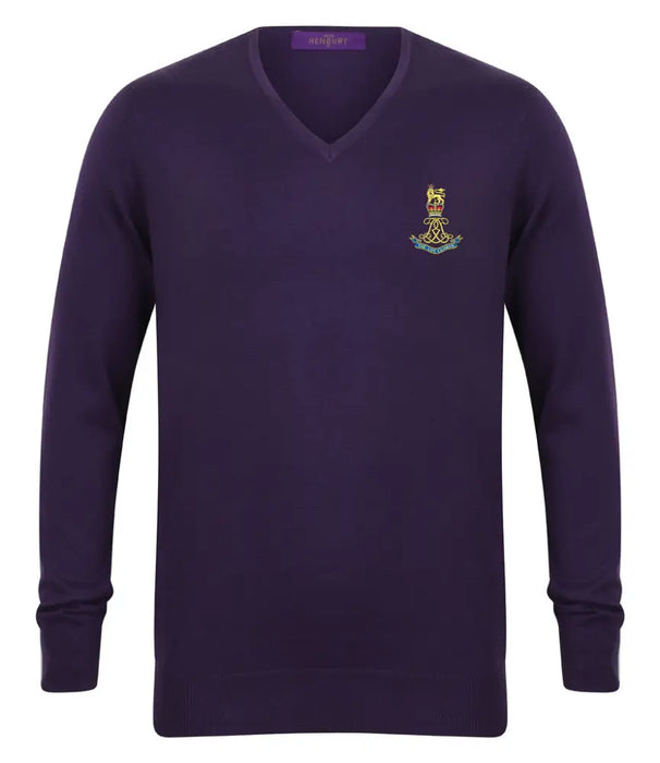 The Life Guards Lightweight V Neck Sweater Xxs 32’ / Purple