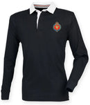 Rugby Shirts - The Welsh Guards Premium Superfit Embroidered Rugby Shirt