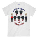 University Of Pirbright Guards Printed T-Shirt Small - 34/36’ / White