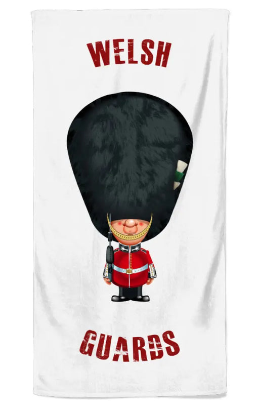 WELSH GUARDS BEACH TOWEL