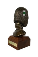 Welsh Guards Bust Cold Cast Bronze Military Statue Sculpture Military Statue