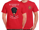 WELSH GUARDS BUTTONS IN FIVE'S DOUBLE PRINT T-Shirt