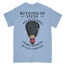 WELSH GUARDS BUTTONS IN FIVES Military Printed T-Shirt