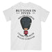 WELSH GUARDS BUTTONS IN FIVES Military Printed T-Shirt