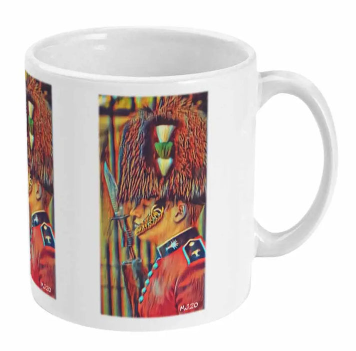 Welsh Guards Ceremonial Ceramic Mug