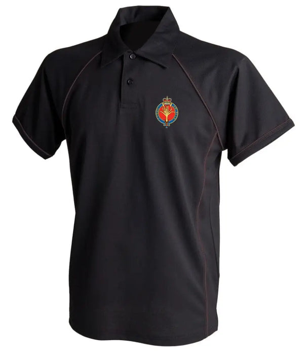 POLO Shirt - Welsh Guards Performance Polo 'Multi Logo Options Build Your Own Shirt'