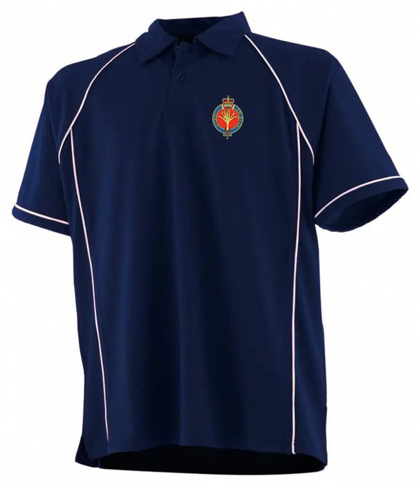 POLO Shirt - Welsh Guards Performance Polo 'Multi Logo Options Build Your Own Shirt'